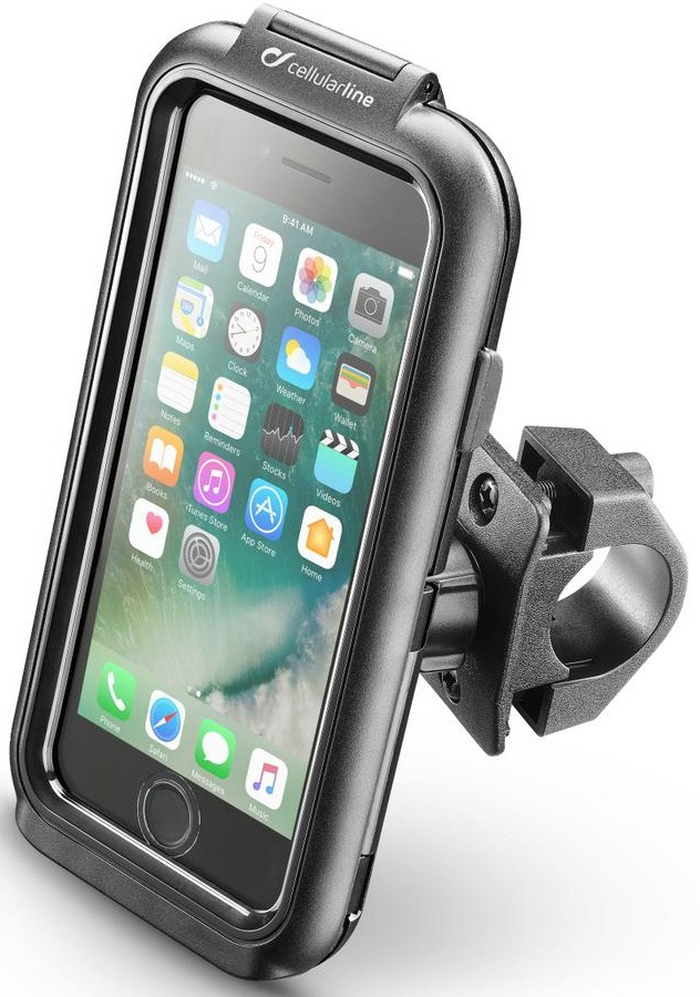 Interphone Icase Iphone XS Max Mobiele telefoonhouder., zwart, Eén maat