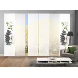 HOME WOHNIDEEN Schiebevorhang ¦ weiß ¦ Maße (cm): B: 60