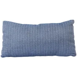 idyl Outdoor-Kissen Lur 30 x 60 cm Polypropylen Blau