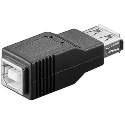 USB 2.0 Hi-Speed Adapter von A Buchse auf B Buchse