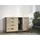 INOSIGN Sideboard Umbria 137,5 x 90,5 x 40 cm Grau