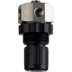 Riegler Edelstahl-Druckregler 1.4571, flüssige Medien, G 1/4, 0,1 - 2 bar