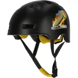 crazySAFETY Rampage Skateboard schwarz