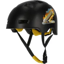 crazySAFETY Rampage Skateboard schwarz
