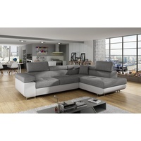 yourhouse24 Ecksofa ANTON L-form Schlafsofa Wohnlandschaft Links Rechts Couch Bettkasten