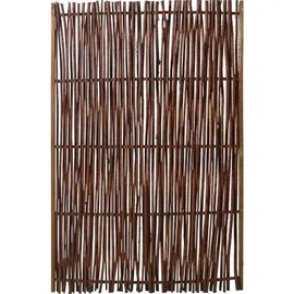 Plus Zaun Hauptelement PLUS Luxus 120 x 180 cm 1 Stück Braun