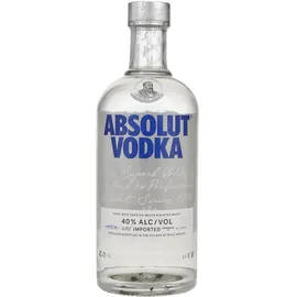 Absolut Vodka 40% vol 1 l