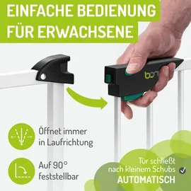 Bomi Türschutzgitter Mira 85-243 cm in Weiß | Gr.: 135-143 cm