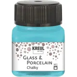 Kreul 16638 - Glass Porcelain Chalky Ice Mint, 20 ml