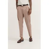 Bugatti Bundfaltenhose Loose Fit Beige 38/30