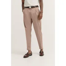Bugatti Bundfaltenhose Loose Fit Beige 38/30