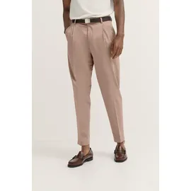 Bugatti Bundfaltenhose Loose Fit Beige 38/30