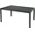 Mojawo Gartentisch 160 x 90 x 74 cm Anthrazit/Grau