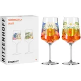Ritzenhoff & Breker Ritzenhoff Sommerrausch Deluxe Aperitif Gläser-Set, 2-tlg. (2841017)