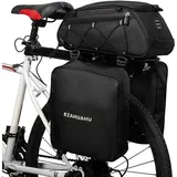 3-in-1-fahrradträgertasche, Kofferraumtasche, Wasserdichte Fahrrad-rücksitztasche, Kühltasche Mit 2 Seitlich Hängenden Taschen