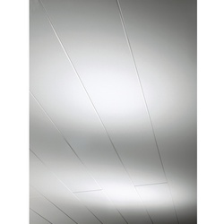 PARADOR Dekorpaneele »Novara«, weiß Hochglanz, Holzwerkstoff, Stärke: 10 mm - weiss