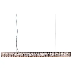 Tecnolumen Theia LED Pendelleuchte, vernickelt, dimmbar mit integriertem Tastschalter