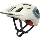 POC Axion Race MIPS Fahrradhelm, Selentine Off-White/Calcite Blue Matt, L