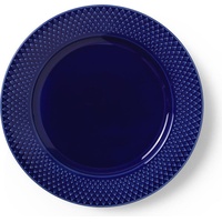 Lyngby Porcelæn Rhombe Color Teller, Teller, Blau