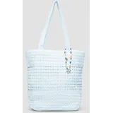 s.Oliver Shopper Tasche Raffia Blue