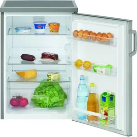 Bomann VS 2195 Kühlschrank (134 l, 850 mm hoch, Edelstahl)