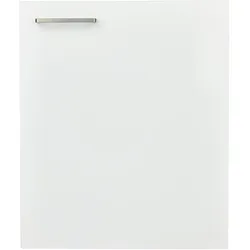 Frontblende NOBILIA ""elements", Ausrichtung wählbar", weiß (alpinweiß supermatt), B:60cm H:72cm T:1,9cm, MDF, Möbelblenden, für integrierte Kühlgeräte und Waschautomaten, Breite 60 cm