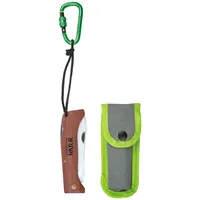 Moses Expedition Natur Klappbares Schnitzmesser mit Holzgriff
