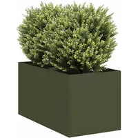 VidaXL Pflanzkübel 40 x 80 x 40 cm Olivgrün