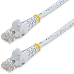 StarTech.com CAT5e Cable - 7 m White Ethernet Cable - Snagless - CAT5e Patch Cor