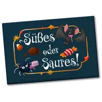 Speecheese Süßes oder Saures Halloween Souvenir Magnet mit Spinne