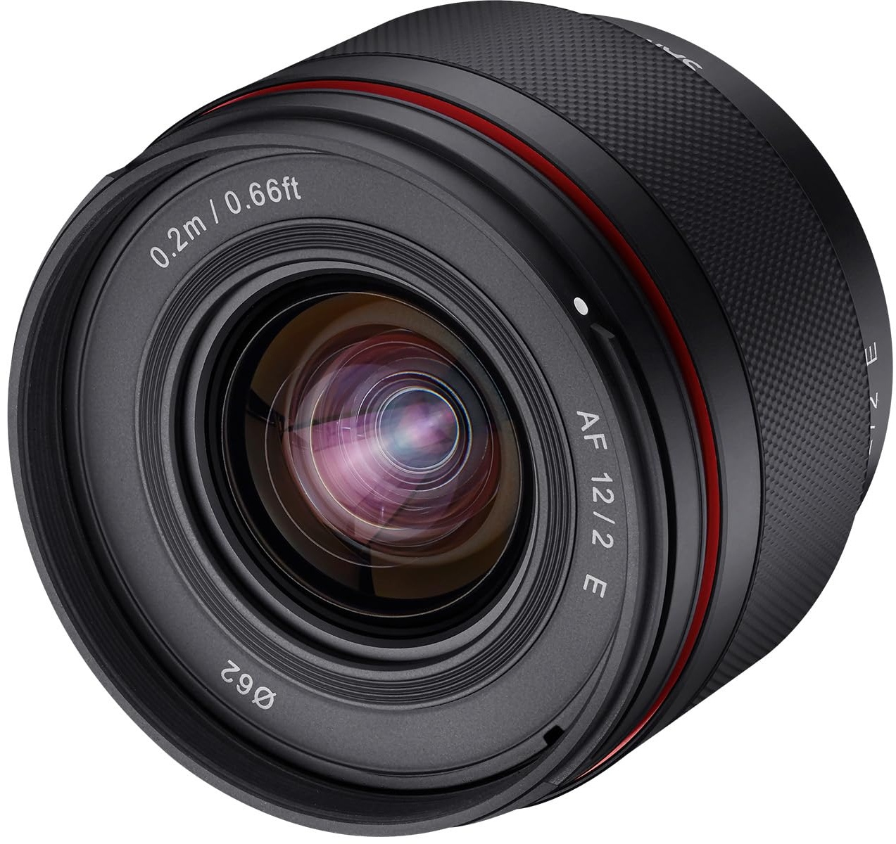 Samyang AF 12mm F2.0 E Objektiv für Sony E – Autofokus APS-C Weitwinkel Festbrennweite Objektiv für Sony E Mount APSC, für Kameras Sony Alpha 6600 6500 6400 6300 6100 6000 5100 5000 NEX schwarz