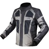 LS2 Scout Textiljacke Schwarz/Grau L