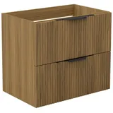 duschspa Waschtisch Unterschrank Waschtischunterschrank Waschbeckenunterschrank Badschrank, 50-120cm Hängeschrank, Matt / Hochglanz beige 60 cm x 52 cm x 38.8 cm