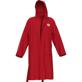 Arena Unisex Zeppelin Light ROBE Mantel, rot - Red-white - L