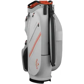 Callaway Golf Chase Tasche für 14 Wagen, 2025, Weiß/Silber/Orange