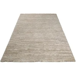 Wecon home Teppich »Peer«, rechteckig, 18 mm Höhe, Gewebt, Hoch-Tief, pflegeleicht, meliertes Muster, Scandi, Wohnzimmer Wecon Home beige,creme B: 120 cm   1 St.