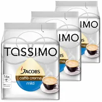 TASSIMO Jacobs Caffè Crema Mild Kaffeekapsel 16 Stück(e)