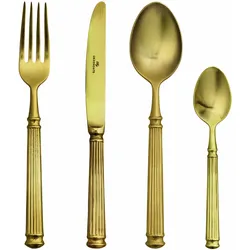 GreenGate Besteck Gold 4er Set, 4 Teile