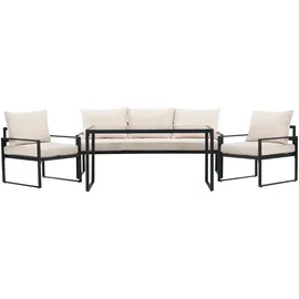 venture home Catania Loungeset beige/schwarz