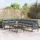 vidaXL Garten-Lounge-Set 2-tlg. anthrazit