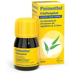 Pinimenthol Erkältungsbad ab 12 Jahre 30 ml Bad