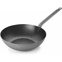 Lacor - 63829 - Wok Ferrum, Ø28 cm, Grau