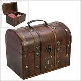 Schwäbische Albumfabrik Schatzkiste Holz, Admiral, groß