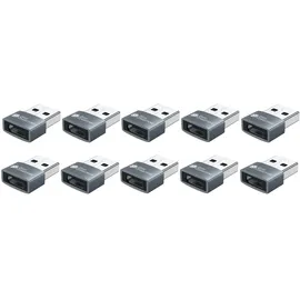 Good Connections USB-A auf USB-C Adapter Grau