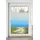 K-HOME Plissee Farbverlauf Sunrise 50 x 130 cm blau/weiß