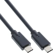 InLine USB 3.2 Gen.2 Kabel - USB-C Stecker/Stecker, schwarz,