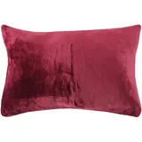 BestLivings Kissenhülle Kuschel Celina 40 x 60 cm Aubergine