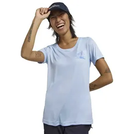Jack Wolfskin Peak Graphic Kurzarm-t-shirt - Mtn Ice Blue - M