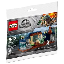 LEGO Spielgehege für Baby-Velociraptor