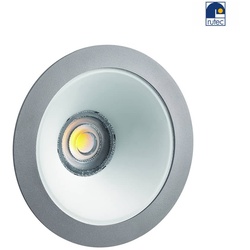 Rutec LED Downlight CYRA XL ECO REFIT, 230V, 18/24W, CRI80, IP20, On/Off, 4000K, silber RU-21099NW